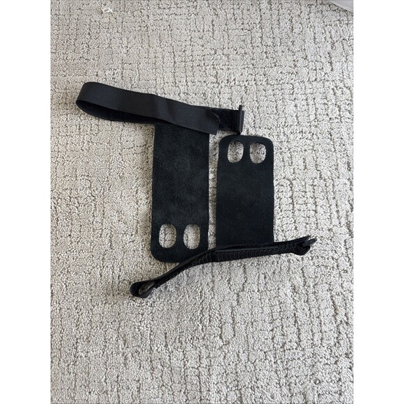 Ignite By SPRI Leather Workout Power Weightlifting Straps Wraps Grips. - Picture 6 of 10
